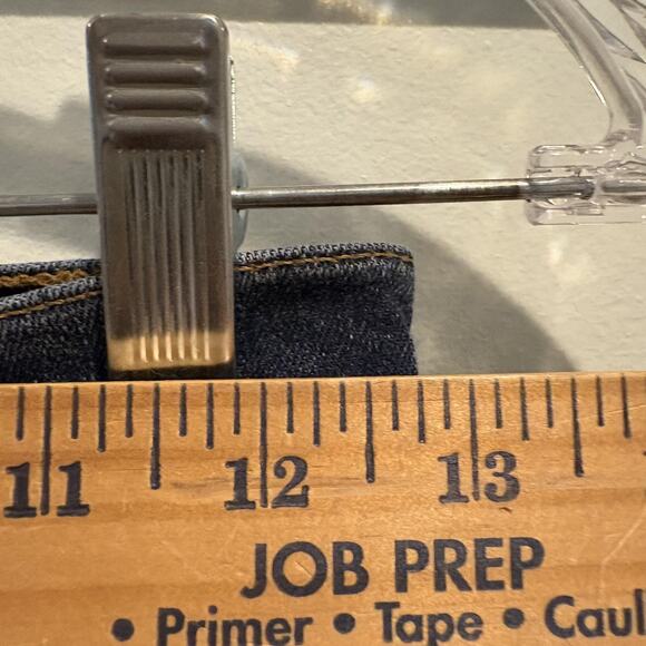 Frame Jeans Womens 25x24 Ali High Rise Cigarette Prescott Raw Hem Stretch Denim - Picture 10 of 16